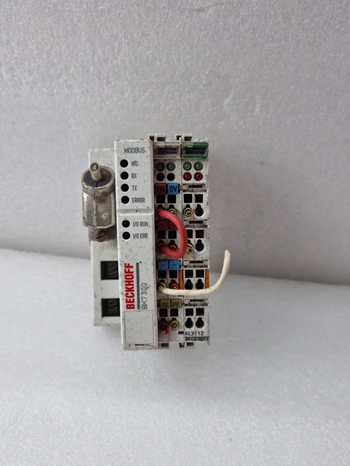 Tested BECKHOFF BK7300 MODBUS WITH KL3112 ANALOG INPUT (I/O ERROR)
